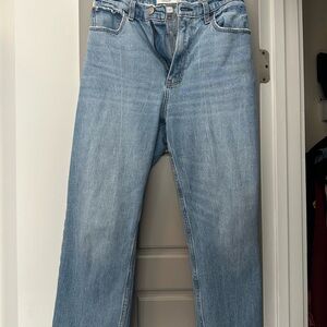 Abercrombie ankle straight Blue Denim Jeans